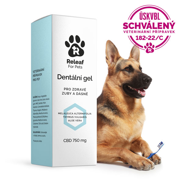 Releaf dentální gel pro psy